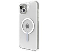 ZAGG Crystal Palace Snap Coque Renforcée au Graphène pour iPhone 14 Plus et iPhone 15 Plus [6,7"], Compatible MagSafe, Anti-Jaunissement, Antichoc, Coque de Protection pour Téléphone (Transparent)
