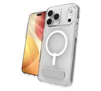 ZAGG Crystal Palace Snap Kickstand coque pour téléphone 6.9" Housse Transparent pour Apple iPhone 17 Pro Max