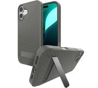 ZAGG Denali Coque à clipser avec béquille pour iPhone 16 Plus - Protection contre les chutes de 4,9 m, compatible avec MagSafe et chargement sans fil, renforcé au graphène, protection double couche