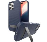 ZAGG Denali Coque à Clipser avec béquille pour iPhone 16 Pro Max - Protection Contre Les Chutes de 4,9 m, Compatible MagSafe, renforcée en graphène, Protection Double Couche, matériaux recyclés, Bleu