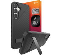ZAGG Denali Coque Samsung Galaxy S25+ avec Support - Protection 16ft, Infusé de Graphène