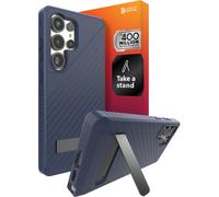 ZAGG Denali Étui Samsung Galaxy S25 Ultra avec Support - Protection 16ft, Infusé de Graphène