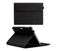 ZAGG Étui folio pour Microsoft Surface Go 4/3 - Protection légère et élégante - Support et Porte-Stylet - Testés de Chute de 1 m - Noir