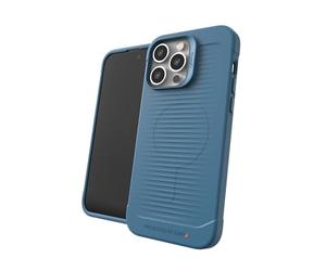 ZAGG Gear 4 Havana Snap D30 Coque de Protection Compatible avec iPhone 14 Pro Max, Fine, Antichoc, Chargement sans Fil, (Bleu)