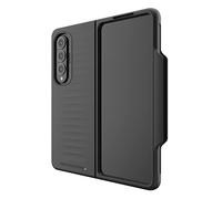 ZAGG Gear4 Bridgetown D30 Coque de Protection pour Galaxy Z Fold4 5G Antichoc Charnière Design Chargement sans Fil Slim (Noir)