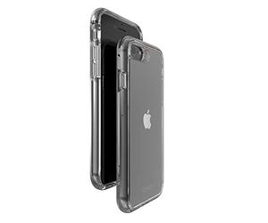 ZAGG Gear4 Crystal Palace Coque de Chargement sans Fil MagSafe pour Apple iPhone SE (3, 2, 1)/8/7/6S/6 Transparent