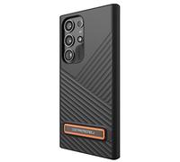 ZAGG Gear4 DenaliLift D30 Coque de Protection pour Samsung Galaxy S23 Ultra 6,8", Fine, Protection arrière améliorée, Impact Ultime, béquille, Chargement sans Fil, Noir