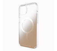 ZAGG Gear4 Milan Coque Transparente Compatible MagSafe avec de Beaux détails pour Apple iPhone 13 Pro Doré