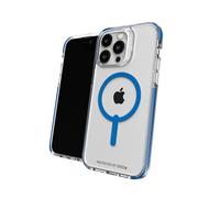 ZAGG Gear4 Santa Cruz Snap D30 Coque de Protection Compatible avec iPhone 14 Pro Max, Fine, résistante aux Chocs, Chargement sans Fil, magnétique, Compatible MagSafe, (Bleu)