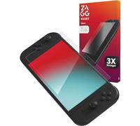 ZAGG Glass+ Film de protection d'écran pour Nintendo Switch 2, en verre trempé 3 fois plus résistant avec bords renforcés, résistant aux rayures et aux taches, protection d'écran invisible