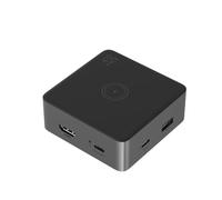 ZAGG Hub 4 Ports USB-C PD, USB-C, USB-A, HDMI, Charge Pass-Through 100W, HDMI 4K, Charge Filaire/sans Fil, pour Windows, macOS, iPadOS, ChromeOS, Android et Appareils Hôtes USB4