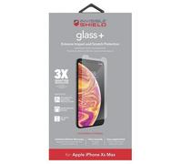 InvisibleShield Glass+ - Protection d'écran pour téléphone portable - glass - limpide - pour Apple iPhone XS Max