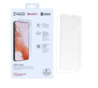 ZAGG InvisibleShield Clear+ Protection d'écran pour Samsung Galaxy S22 6,1" - Protection contre les chocs, sensibilité tactile, application facile, couverture complète