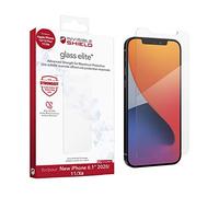 ZAGG InvisibleShield Elite+ Verre pour Apple iPhone 12/12 Pro/11/XR (écran) - Antimicrobien, anti-chocs, anti-taches, résistant aux rayures