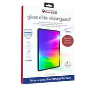 ZAGG InvisibleShield Film protecteur d'écran en verre Elite VisionGuard+ pour iPad 10,2" 9{^>e<^} génération (compatible avec 8ème/7{^>e<^} génération) - Protection 4 fois plus forte contre les