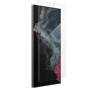 ZAGG InvisibleShield Fusion Curve pour Samsung Galaxy S22 Ultra - Protection d'écran hybride flexible - Renforcée avec D3O - Protection extrême contre les chocs et les rayures - pour écrans incurvés