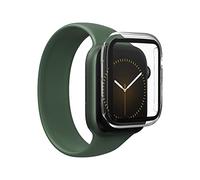 ZAGG InvisibleShield Glass Elite 360 pour Apple Watch Series 7 & Series 8, taille de la montre : 41 mm, pare-chocs intégré et protecteur d'écran pour une protection à 360 degrés - clarté avancée