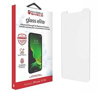 ZAGG InvisibleShield Glass Elite Film de protection d'écran pour iPhone 11 et iPhone XR - Verre trempé le plus résistant - Impression transparente sans bavures - Protection extrême contre les chocs,