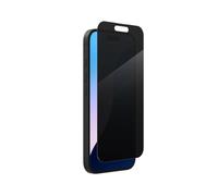 ZAGG InvisibleShield Glass Elite Privacy 360 Protecteur d'écran en verre trempé pour iPhone 16 et 15 [6.1-pouces], Protection confidentialité complète, Résistant aux chocs et rayures (Noir)