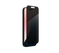 ZAGG InvisibleShield Glass Elite Privacy Protecteur D'écran en Verre Trempé pour iPhone 16 Pro [6.3-pouces], protection de la vie privée, résistant aux chocs et aux rayures (Noir)