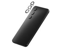 ZAGG InvisibleShield Glass Elite Protecteur d'objectif d'appareil photo Samsung Galaxy S24, antireflet, résistant aux chocs, résistant aux rayures, transparent