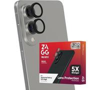 ZAGG InvisibleShield Glass Elite Protection en verre trempé pour objectif photo Samsung Galaxy S25 Edge, couvrance totale, anti-reflet, Ultra clair, résistant aux traces et rayures (Transparent)