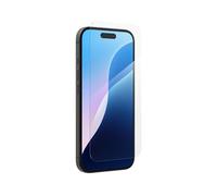 ZAGG InvisibleShield Glass Plus Protecteur d'écran en verre trempé pour iPhone 16 et 15 [6.1-pouces], Compatible coques, Résistant aux traces de doigts, Antichocs, Application facile (Transparent)
