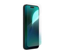 ZAGG InvisibleShield Glass XTR4 Protecteur d'écran en verre trempé pour iPhone 16 Plus et 15 Plus [6.7-pouces], Filtre anti-lumière bleue, Application facile, Renforcé au graphène (Transparent)