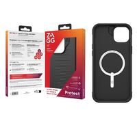 ZAGG Luxe Snap Coque Renforcée En Graphène Pour iPhone 15 PLUS Flex - Noir