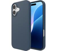 ZAGG Manhattan Snap Coque pour iPhone 16 - Compatible avec MagSafe, protection contre les chutes de 4 m, renforcée avec du graphène, silicone doux au toucher, design fin et léger, contenu recyclé à 96