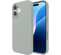 ZAGG Manhattan Snap Coque pour iPhone 16 - Compatible avec MagSafe, protection contre les chutes de 4 m, renforcée avec du graphène, silicone doux au toucher, design fin et léger, 96 % de contenu