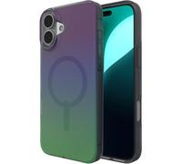 ZAGG Milan Snap Coque Renforcée en Graphène pour iPhone 16 Plus [6.7 Pouces], Compatible MagSafe, Anti-jaunissement, Prise en Main sécurisée, Coque de téléphone à la Mode, Anti-Choc (Raven Feather)