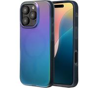 Milan Snap - Coque de protection pour téléphone portable - compatibilité avec MagSafe - graphène - plume de corbeau - pour Apple iPhone 16 Pro
