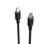 ZAGG mophie chargestream câble de chargement USB-C vers USB-C câble 3 mètres, charge rapide, robuste, tressé, Noir