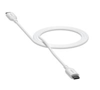 mophie essentials - Câble USB - 24 pin USB-C (M) pour 24 pin USB-C (M) - 2 m - chargement rapide jusqu'à 60 W - blanc
