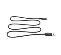 ZAGG Mophie Essentials Câble Lightning vers USB-A pour transfert de données rapide en PVC durable et résistant 12 W 2 m Noir