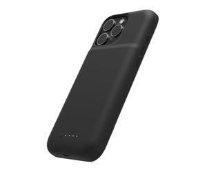 ZAGG mophie Juice Pack Coque Batterie iPhone 16 Pro Max, Batterie de 3600mAh avec +50% d'autonomie supplémentaire, Protection Contre Les Chutes de 2m, indicateur d'alimentation LED, Port USB-C, Noir