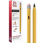 ZAGG Oxford Stylet pour iPad Pro 11/13 M4 M5, iPad Air 11/13 M2 M3 M4, iPad 10/9/8/7/6e génération/A16, Mini 6/5 A17 Pro - Crayon avec rejet de la Paume, sensibilité à l'inclinaison et Fidget Clicker