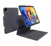 ZAGG Pro Keys – Clavier et étui détachable Bluetooth rétroéclairé – Allemand Noir pour iPad Pro 12.9