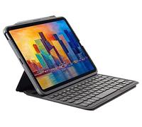 ZAGG Pro Keys Clavier et étui avec Porte-Crayon pour iPad Pro 11" (1ère + 2e génération)/iPad Air 11" (4e + 5e génération), Touches rétroéclairées Style Ordinateur Portable, Disposition tchèque