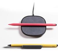 ZAGG Pro Stylus 2 iPad Pen, Chargement sans Fil, Fixation magnétique, Pointe remplaçable, Longue durée de Vie de la Batterie (Rose)