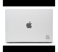 ZAGG Coque de Protection à Clipser pour MacBook Pro (M3/M2/M1) [16 Pouces], entièrement ventilée, accès Facile, Mince, Design léger, antidérapant, résistant aux Rayures (Transparent)