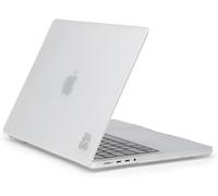ZAGG Protection Macbook Snap-on, Coque en Deux Parties pour Macbook Pro (M3/M2/M1) [14 Pouces], entièrement ventilée, Facile d'accès, Design Fin et léger, antidérapante, résistante (Transparent)