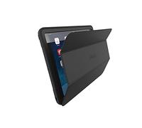 ZAGG Rugged Messenger Étui de Protection pour Tablette iPad 10,2", Construction Robuste, Protecteur d'écran à Clipser, Support intégré, dragonne électrique, Noir
