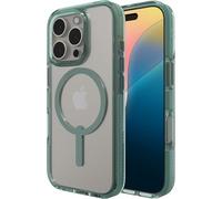 ZAGG Santa Cruz Snap Coque en Graphène pour iPhone 16 Pro [6.3 Pouces], Compatible MagSafe, Anti-jaunissement, Résistant aux Rayures, Design Mince, Coque Anti-Choc (Vert)