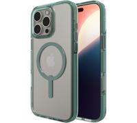 ZAGG Santa Cruz Snap Coque en Graphène pour iPhone 16 Pro Max [6.9 Pouces], Compatible MagSafe, Anti-jaunissement, Résistant aux Rayures, Design Mince, Coque Anti-Choc (Vert)