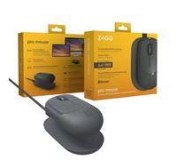 Souris Zagg Pro - Souris - sans fil - Bluetooth - gris sidéral
