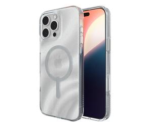 ZAGG ZAGG Coque Milan Snap avec MagSafe iPhone 16 Pro Max Swirl Glitter Transparent