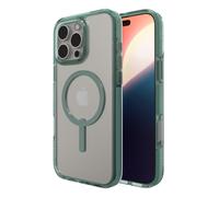 ZAGG ZAGG Coque Santa Cruz Snap avec MagSafe pour iPhone 16 Pro Max Clear / Green Transparent