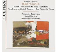 Zagorinsky - Denisov: Music for Cello+Pia